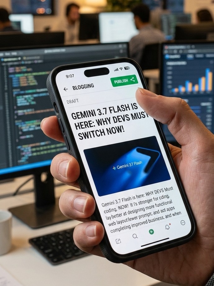 Google Drops Gemini 3.7 Flash: Major Upgrades for Coding, Web Dev, and Workflows